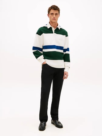 Tommy Hilfiger MW0MW42621 Slim Straight Denton Stay Erkek Denim Pantolon