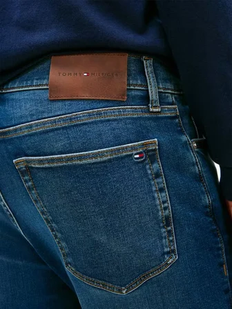 Tommy Hilfiger MW0MW43142 Wcc Slim Bleecker Erkek Denim Pantolon