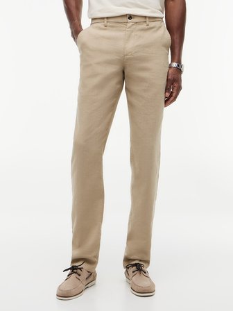 DENTON SORONA LINEN Erkek Bej Pantolon - MW0MW42337