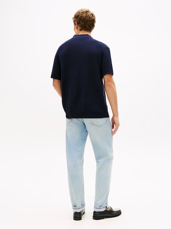 COOL TOUCH STRUCTURE SS POLO Erkek Mavi Sweatshirt - MW0MW42795