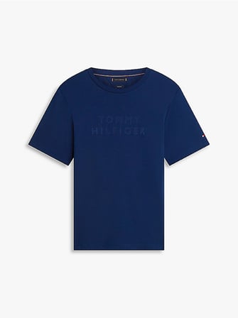 Tommy Hilfiger MW0MW42380 Mix Media Interlock Tee Erkek Tişört