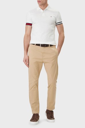 Tommy Hilfiger Erkek Polo Yaka T Shirt MW0MW42743 YBR