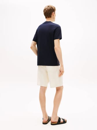 Tommy Hilfiger MW0MW42393DW5 Global Stripe Erkek Tişört
