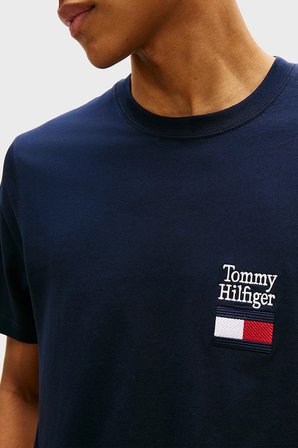 Tommy Hilfiger Erkek T Shirt MW0MW42367 DW5