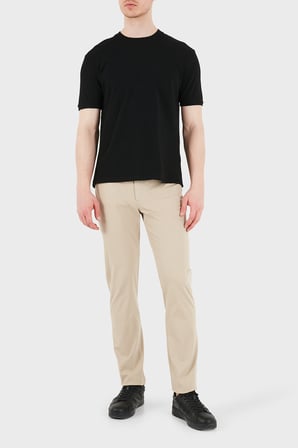 Tommy Hilfiger Pamuklu Straight Fit Normal Bel  Pantolon Erkek PANTOLON MW0MW40915 RBT KUM
