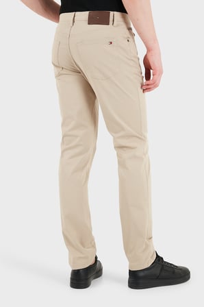 Tommy Hilfiger Pamuklu Straight Fit Normal Bel  Pantolon Erkek PANTOLON MW0MW40915 RBT KUM