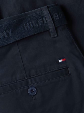 TOMMY HILFIGER Erkek Marka Logolu Günlük Kullanıma Uygun Lacivert Şort MW0MW42349 DW5