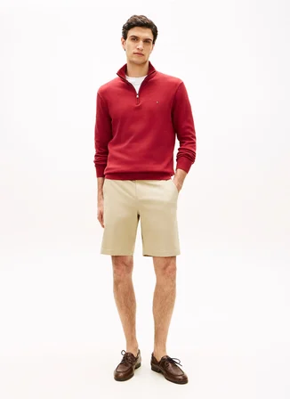 Tommy Hilfiger Bej Erkek Şort MW0MW42294RBT_HALF EWB HARLEM SHORT