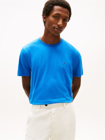 ESS SEASONAL REG FIT SOLID TEE Erkek Mavi T-Shirt - MW0MW39995