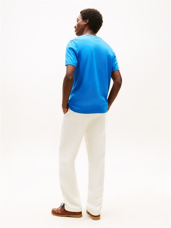 ESS SEASONAL REG FIT SOLID TEE Erkek Mavi T-Shirt - MW0MW39995