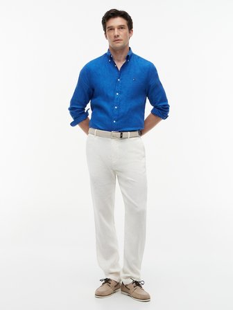 PIGMENT DYED LI SOLID RF SHIRT Erkek Mavi Gömlek - MW0MW41530