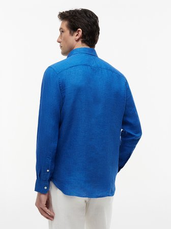 PIGMENT DYED LI SOLID RF SHIRT Erkek Mavi Gömlek - MW0MW41530