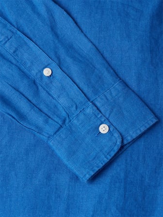 PIGMENT DYED LI SOLID RF SHIRT Erkek Mavi Gömlek - MW0MW41530