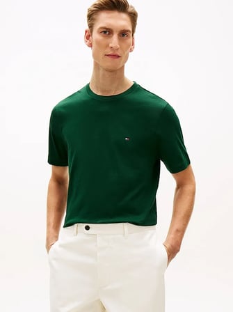 ESS SEASONAL REG FIT SOLID TEE Erkek Yeşil T-Shirt - MW0MW39995