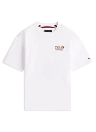 Tommy Hilfiger Beyaz Erkek Çocuk Baskılı T-Shirt KB0KB10194YBR