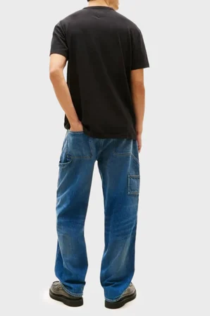 Tommy Jeans Erkek T Shirt DM0DM22529 BDS