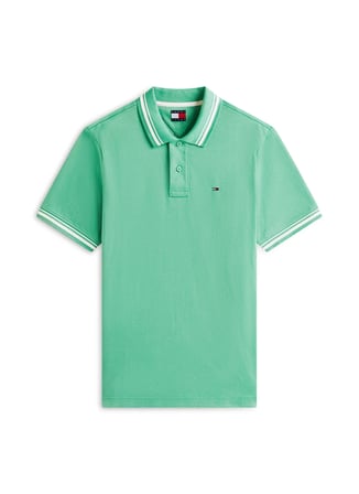 Tommy Jeans Yeşil Erkek Polo T-Shirt DM0DM22700L5Y Yeşil Polo T-Shirt