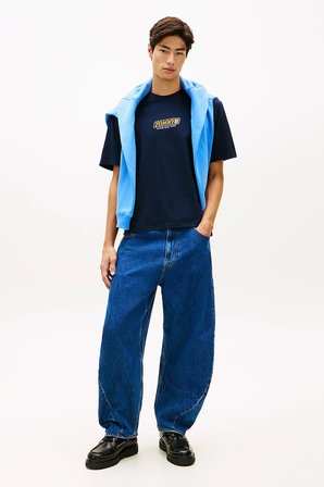 Tommy Jeans Erkek Tişört-DM0DM22546