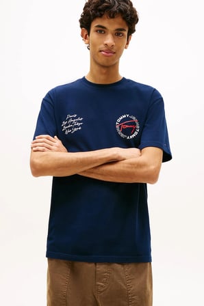Tommy Jeans Erkek Tişört-DM0DM22535