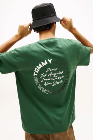 Tommy Jeans Erkek Tişört-DM0DM22535