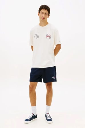Tommy Jeans Erkek Tişört-DM0DM22535