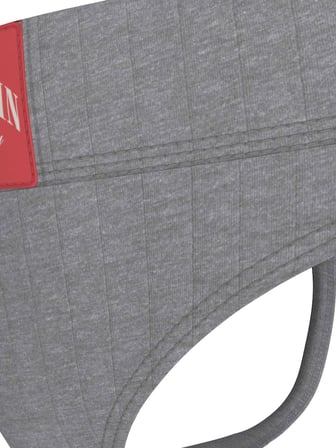 CALVIN KLEIN Kadın Marka Logolu Günlük Kullanıma Uygun Gri Külot LV00QF8711 P7A