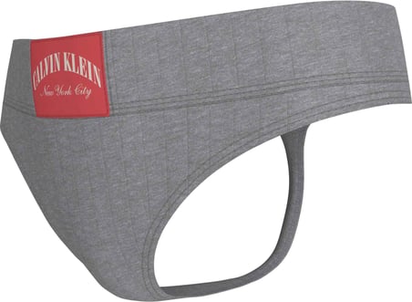 CALVIN KLEIN Kadın Marka Logolu Günlük Kullanıma Uygun Gri Külot LV00QF8711 P7A