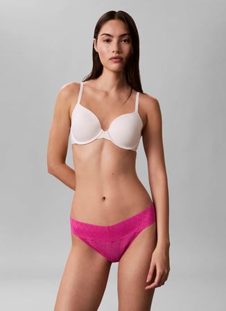 Calvin Klein Pembe Kadın Bikini Külot LV00QD5283 CK WOMEN