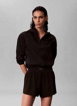 Calvin Klein Siyah Kadın Şort ICON SPORT 2 IN 1 SHORTS