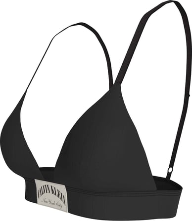 CALVIN KLEIN Kadın Marka Logolu Günlük Kullanıma Uygun Siyah Sütyen LV00QF8886 UB1