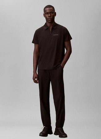 Calvin Klein Jeans Siyah Erkek Polo T-Shirt LVGMS6K110UB1 Siyah Polo T-Shirt