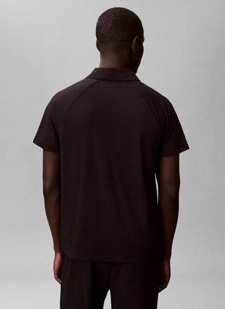 Calvin Klein Jeans Siyah Erkek Polo T-Shirt LVGMS6K110UB1 Siyah Polo T-Shirt