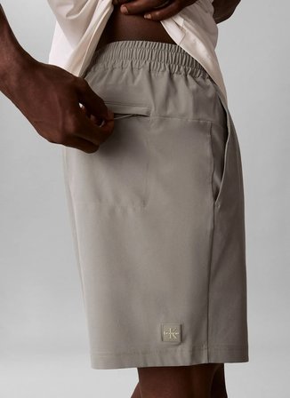 Calvin Klein Jeans Gri Erkek Şort LVGMS6S8050DN Gri Şort