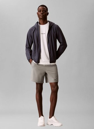Calvin Klein Jeans Gri Erkek Şort LVGMS6S8050DN Gri Şort