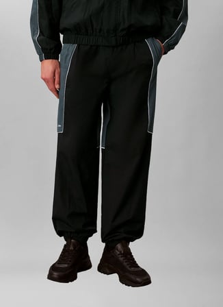 Calvin Klein Jeans Siyah Erkek Sweatpant LVGMS6P605ZGU Siyah Eşofman Altı