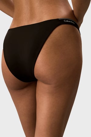 Calvin Klein Logolu Bikini Altı LV00Q61206UB1 Bayan BİKİNİ ALTI LV00Q61206 UB1 SİYAH
