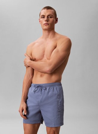 Calvin Klein Mavi Erkek Şort Mayo LV00N6102944J