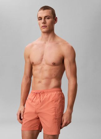 Calvin Klein Turuncu Erkek Şort Mayo LV00N610298XN