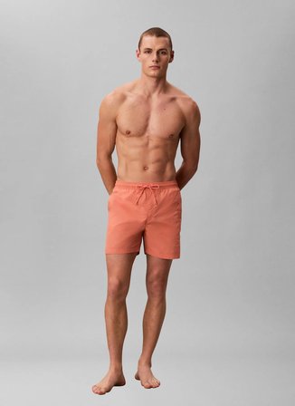 Calvin Klein Turuncu Erkek Şort Mayo LV00N610298XN