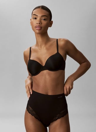 Calvin Klein Tanga, L, Siyah
