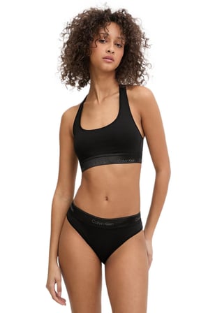 Calvin Klein Kadın Siyah Bralet Sütyen LV00QF8869 