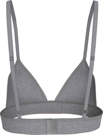 CALVIN KLEIN Kadın Marka Logolu Günlük Kullanıma Uygun Gri Sütyen LV00QF8886 P7A