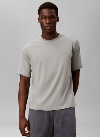 Calvin Klein Jeans Gri Erkek T-Shirt LVGMS6K1120DN Gri T-Shirt