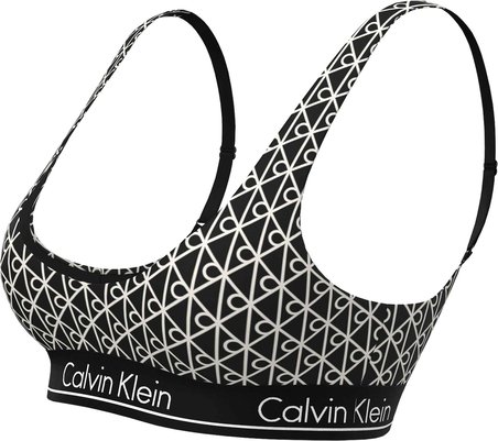 CALVIN KLEIN Kadın  Siyah-Beyaz Bikini Üstü LV00Q61207 32N
