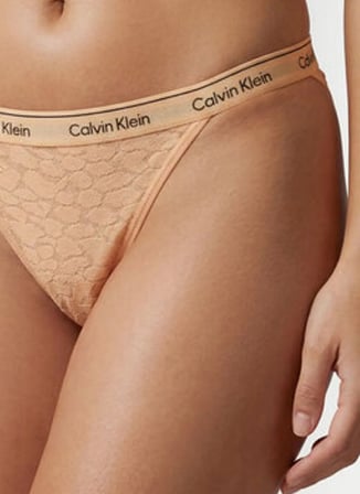 Calvin Klein Sarı Kadın Bikini Külot LV00QD5213CK WOMEN