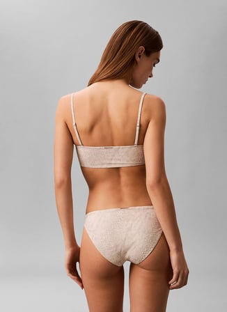 Calvin Klein Krem Kadın Bikini Külot LV00QD5213CK WOMEN