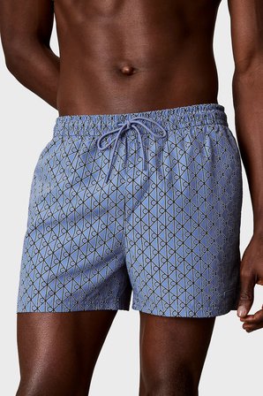 Calvin Klein Logolu Belden Bağlamalı Mayo Short LV00N6102832W Erkek MAYO SHORT LV00N61028 32W MAVİ