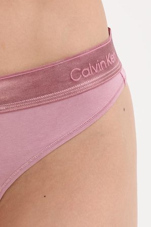 Calvin Klein Kadın Pembe Tanga LV00QF8826 
