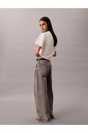 Kadın SS Boxy Fit Grafik Detaylı Crop T-shirt