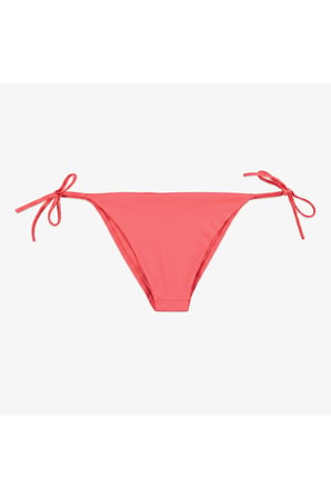 Side Tie Kadın Pembe Bikini Altı